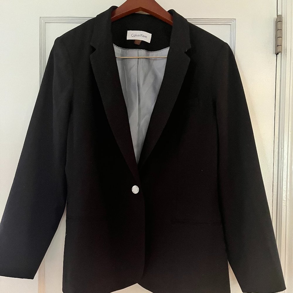 Women's suit jacket - black